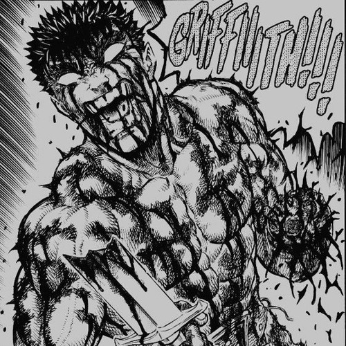 😭#anime #berserk #guts #griffith #sad #pain