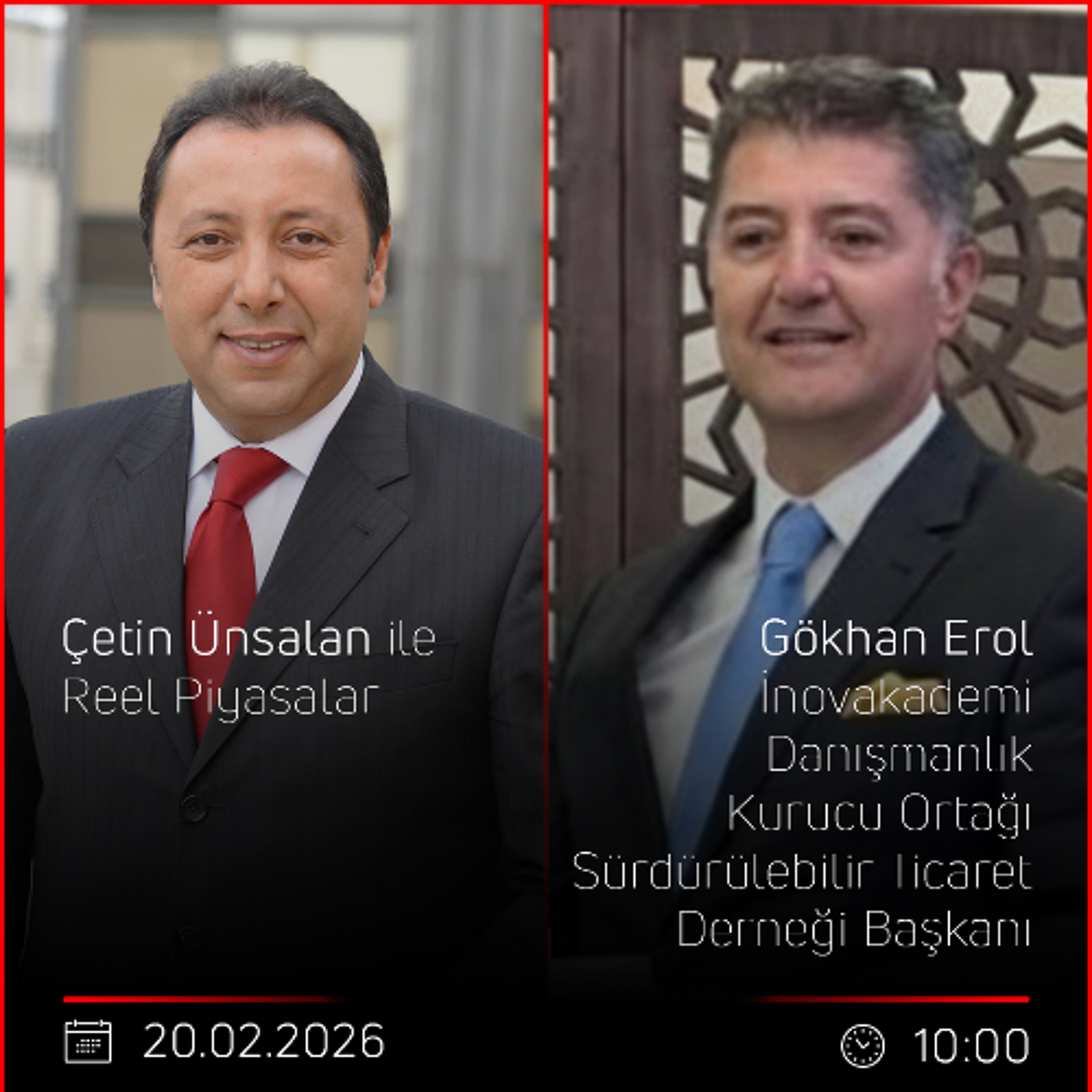 Gökhan Erol - Çetin Ünsalan ile Reel Piyasalar episode artwork