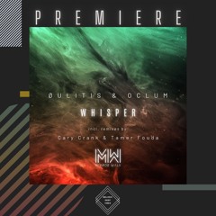PREMIERE: Øulitis & Oclum - Whisper Tracking (Tamer Fouda Remix) [Mirror Walk]