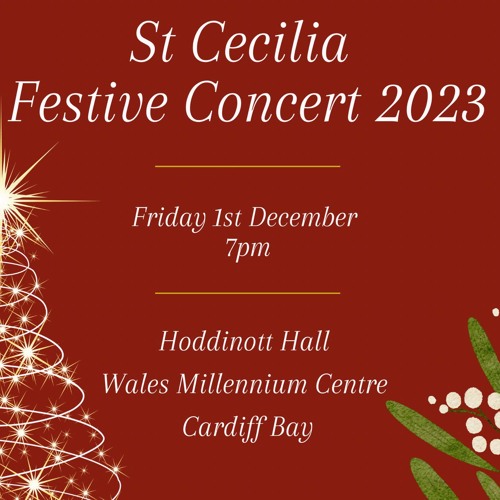Stream Cathedral School Listen to St Cecilia Festive Concert 2023