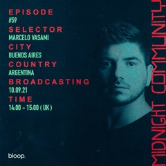 Midnight Community #59 w/ Marcelo Vasami - 10.09.21