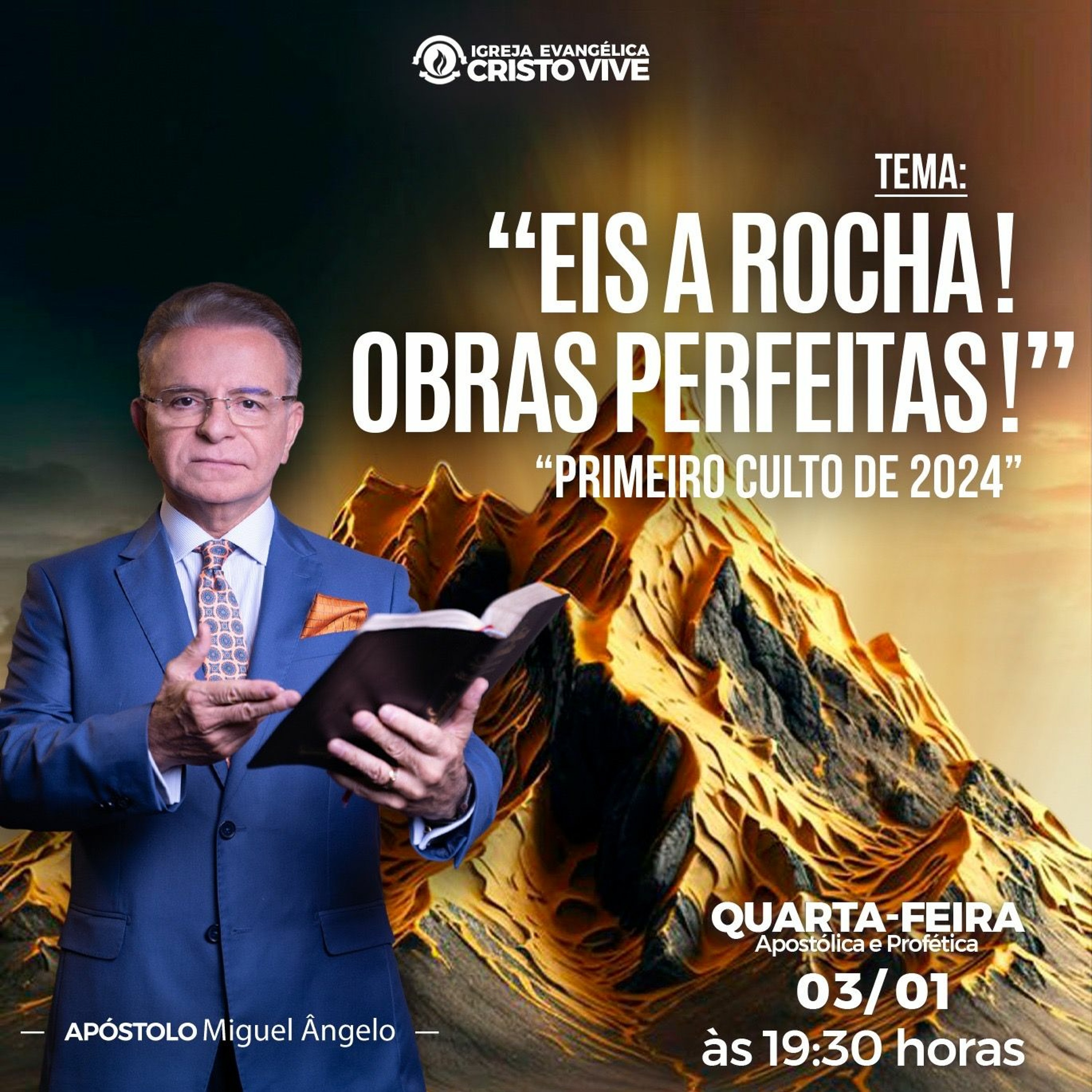 Igreja Evangélica Cristo Vive - Ap. Miguel Ângelo