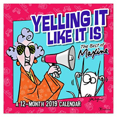 [ACCESS] EPUB 📖 2019 Maxine by Hallmark Wall Calendar: A 12-Month 2019 Calendar (12x