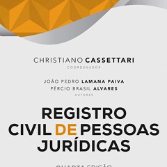 Kindle Book Registro Civil de Pessoas Jur?dicas (Cart?rios Livro 4) (Portuguese Edition)