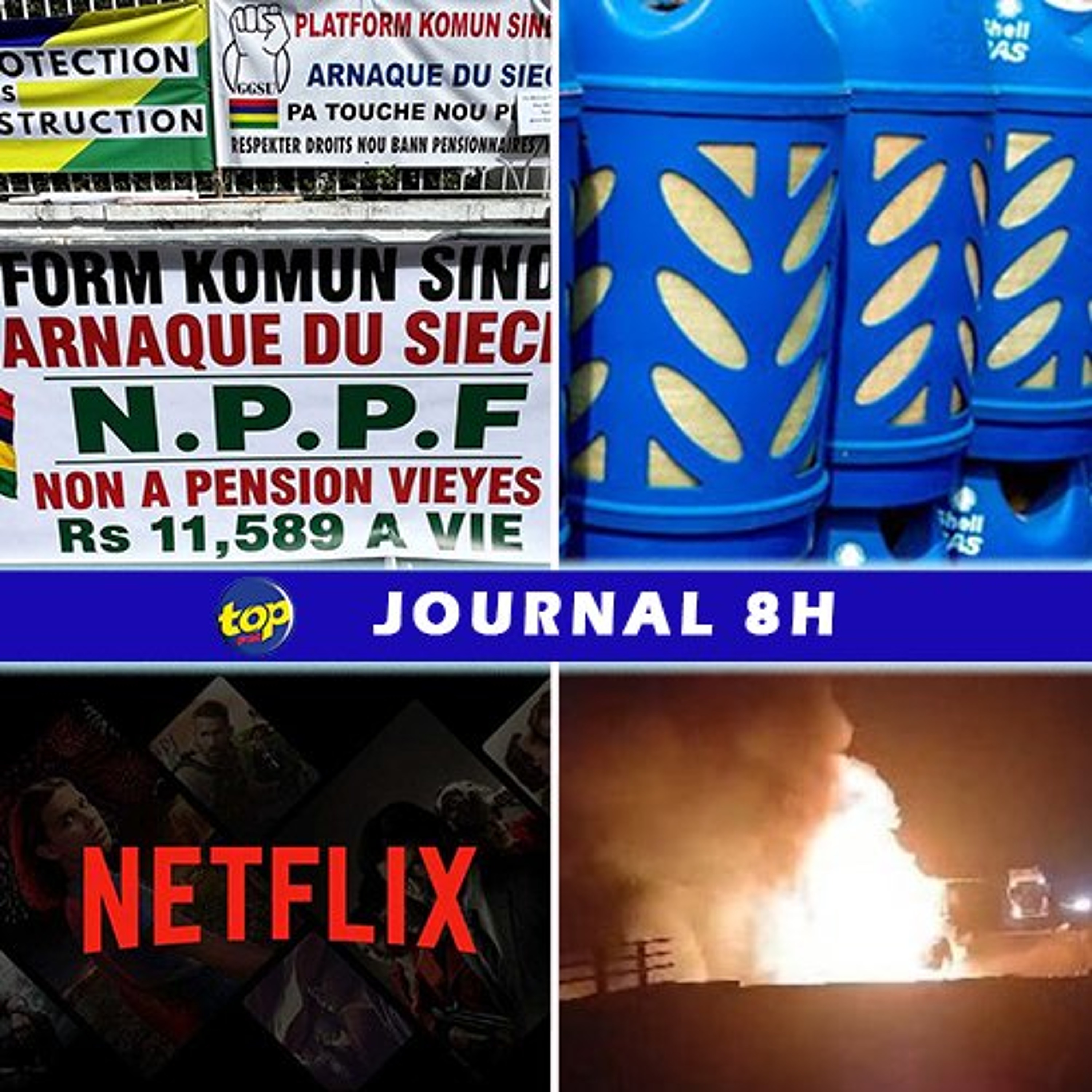 Le journal de 8H de ce vendredi 17 juillet 2026