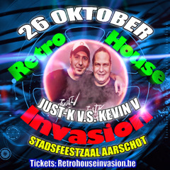 Just-K VS Kevin V @ Retro House Invasion - Mega Rave Edition