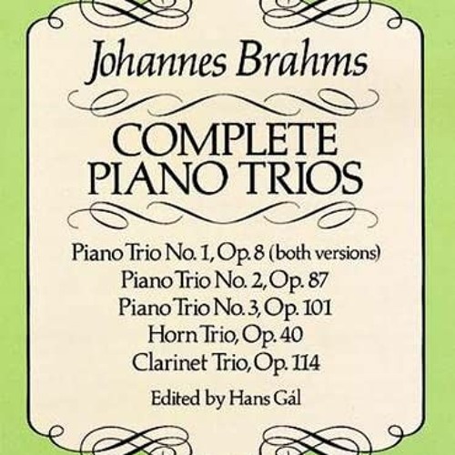 ACCESS KINDLE 📪 Complete Piano Trios (Dover Chamber Music Scores) by  Johannes Brahm