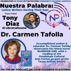 Texas Author Series LIVE! Carmen Tafolla's WARRIOR GIRL at the GCAC's Latino Bookstore!
