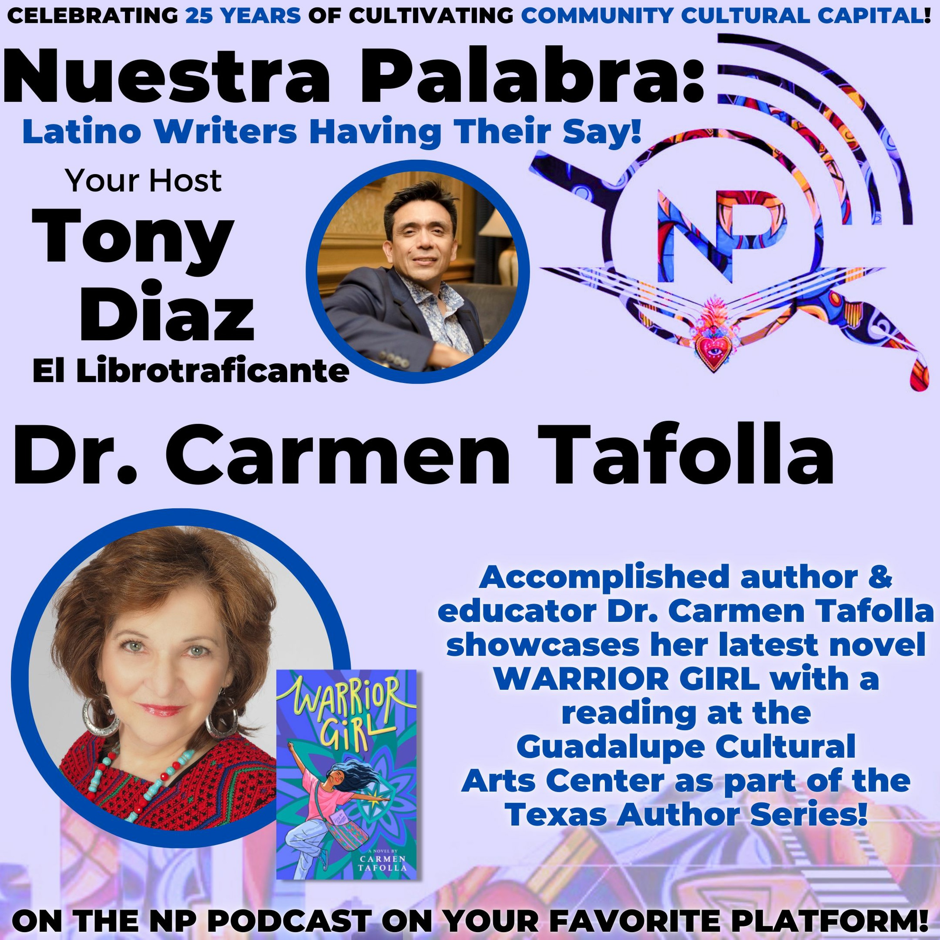 Nuestra Palabra: Latino Writers Have Their Say w/ Tony Diaz