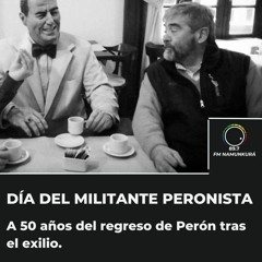 Día del militante peronista: Carlos Merino en "La Mosca Blanca" 2013