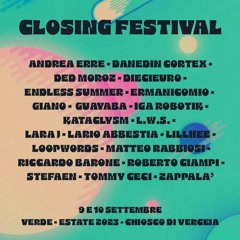 Andrea Erre - Verde - Verceia - Closing Festival - 09 -09 - 2023