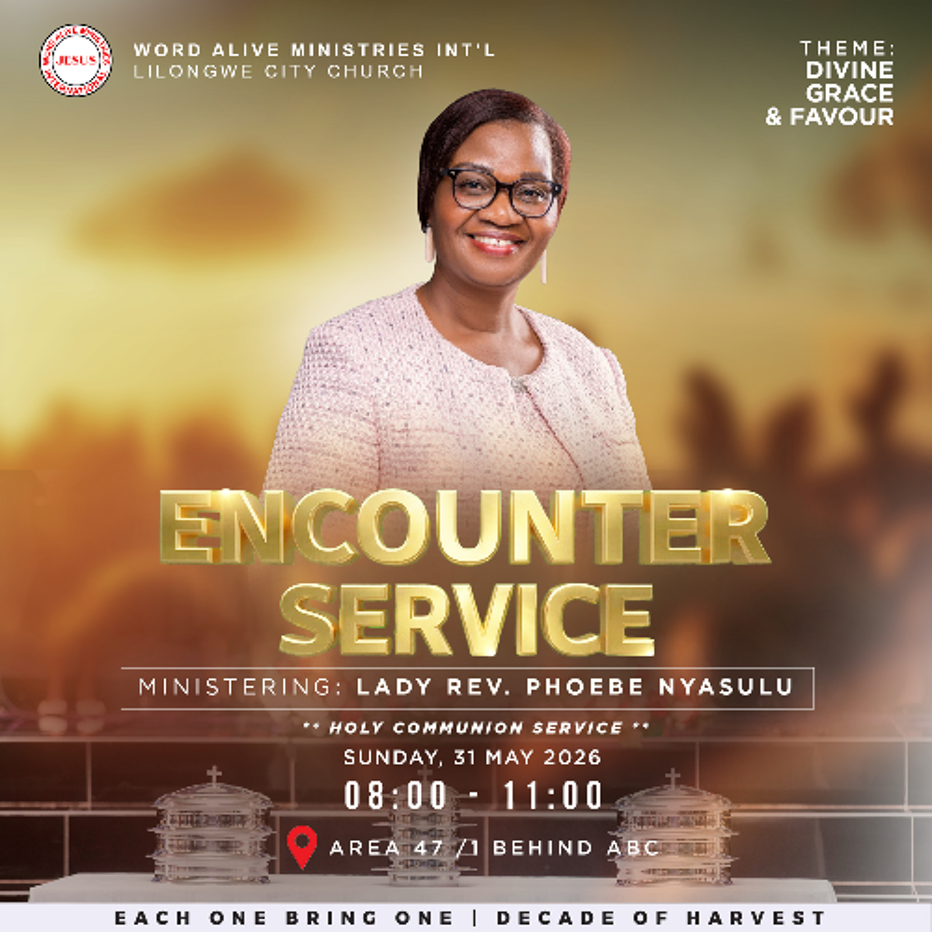 Signs of a Life Enjoying Grace and Favour | Rev. Phoebe Nyasulu | 31 May 2026