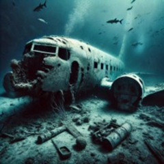 Plane underwater (See It Through)