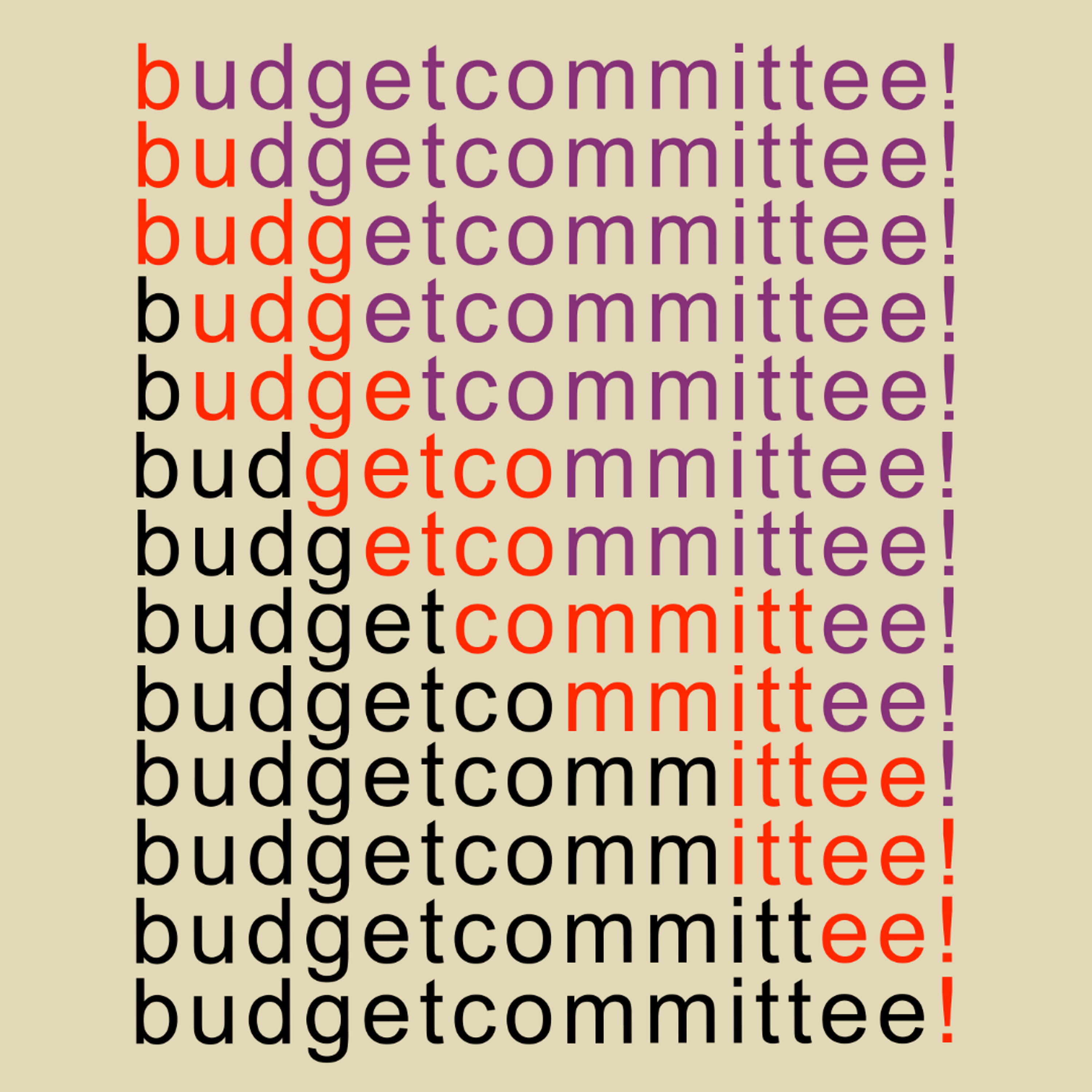 #223 Budget Committee! episode artwork