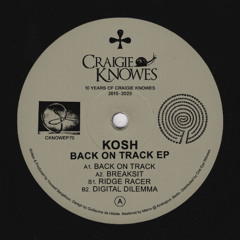CKNOWEP70 | Kosh - Back on Track (EP)