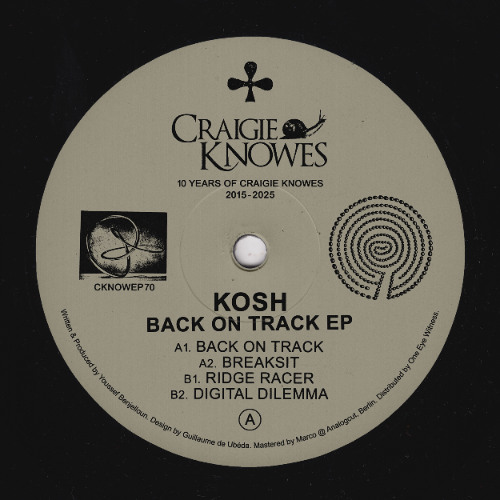 CKNOWEP70 | Kosh - Back on Track (EP)