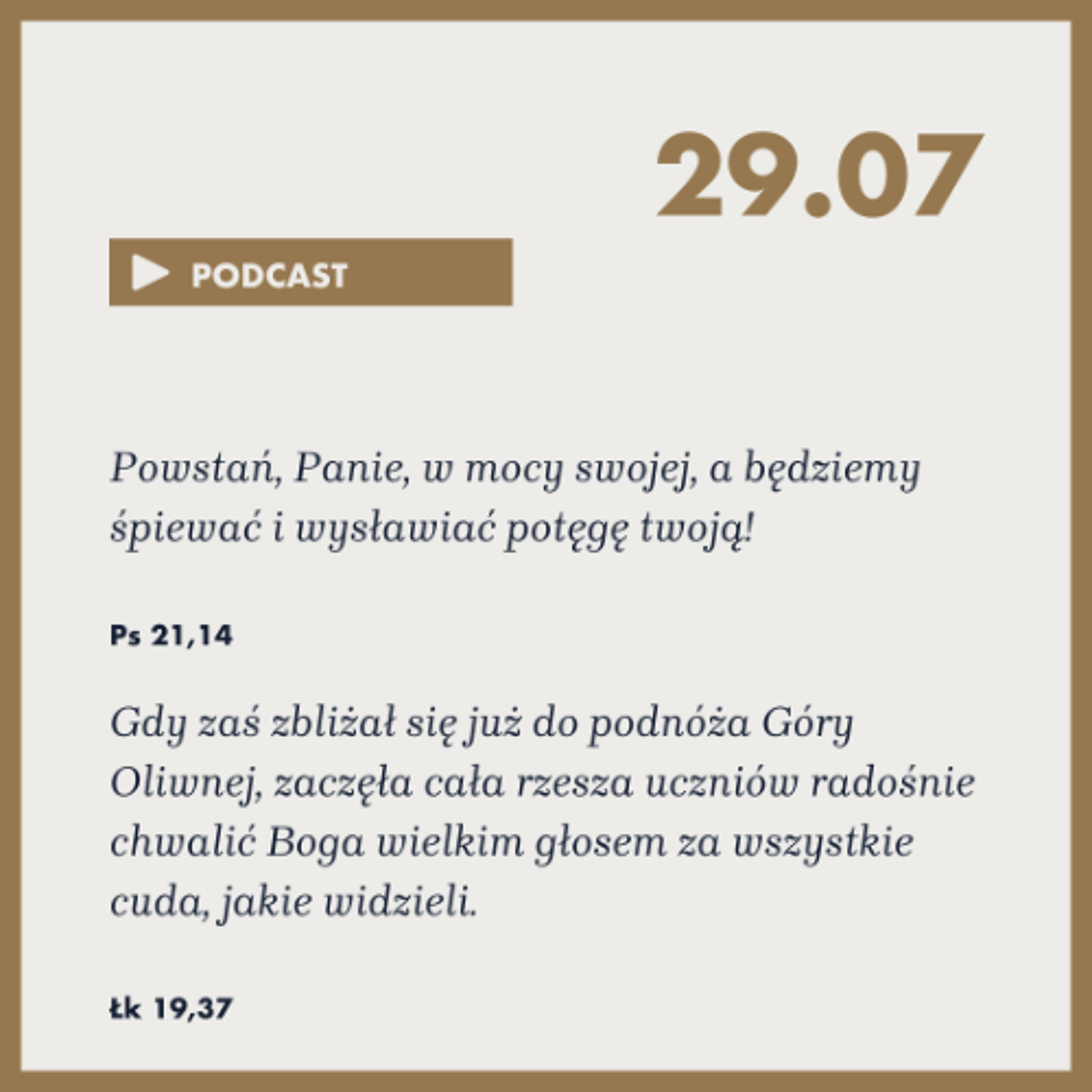 Poranek ze Słowem na 29 lipca 2025 episode artwork