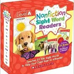 Books⚡️Download❤️ Nonfiction Sight Word Readers Parent Pack Level A: Teaches 25 key Sight Words to H