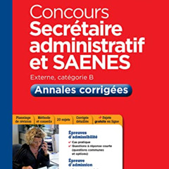 View PDF 💘 Concours secrétaire administratif et saenes - Annales corrigées (Admis fo