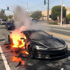 IN A FLAME