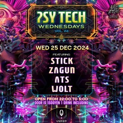PSY TECH WEDNESDAYS Vol.24 @CLUB UNDER 3:00-5:00 26th Dec 2024