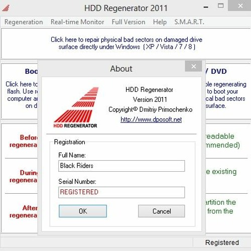 Stream HDD Regenerator 2011 V.15.0.0.573 Crack High Quality.rar Repair Bad  Sectors by Brad | Listen online for free on SoundCloud