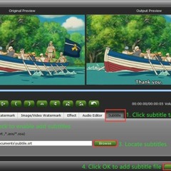 Adding Subtitles(SRT, ASS, SSA) To MP4 Movie