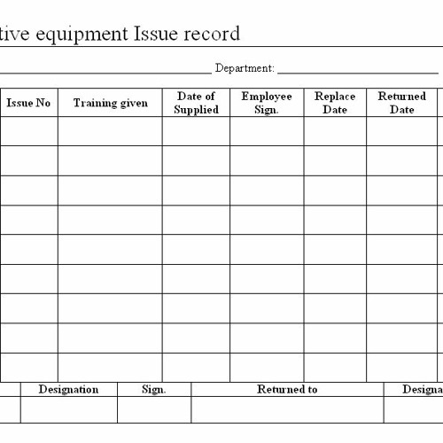 Stream ppe issued form template rar from flowneucompret1978 listen