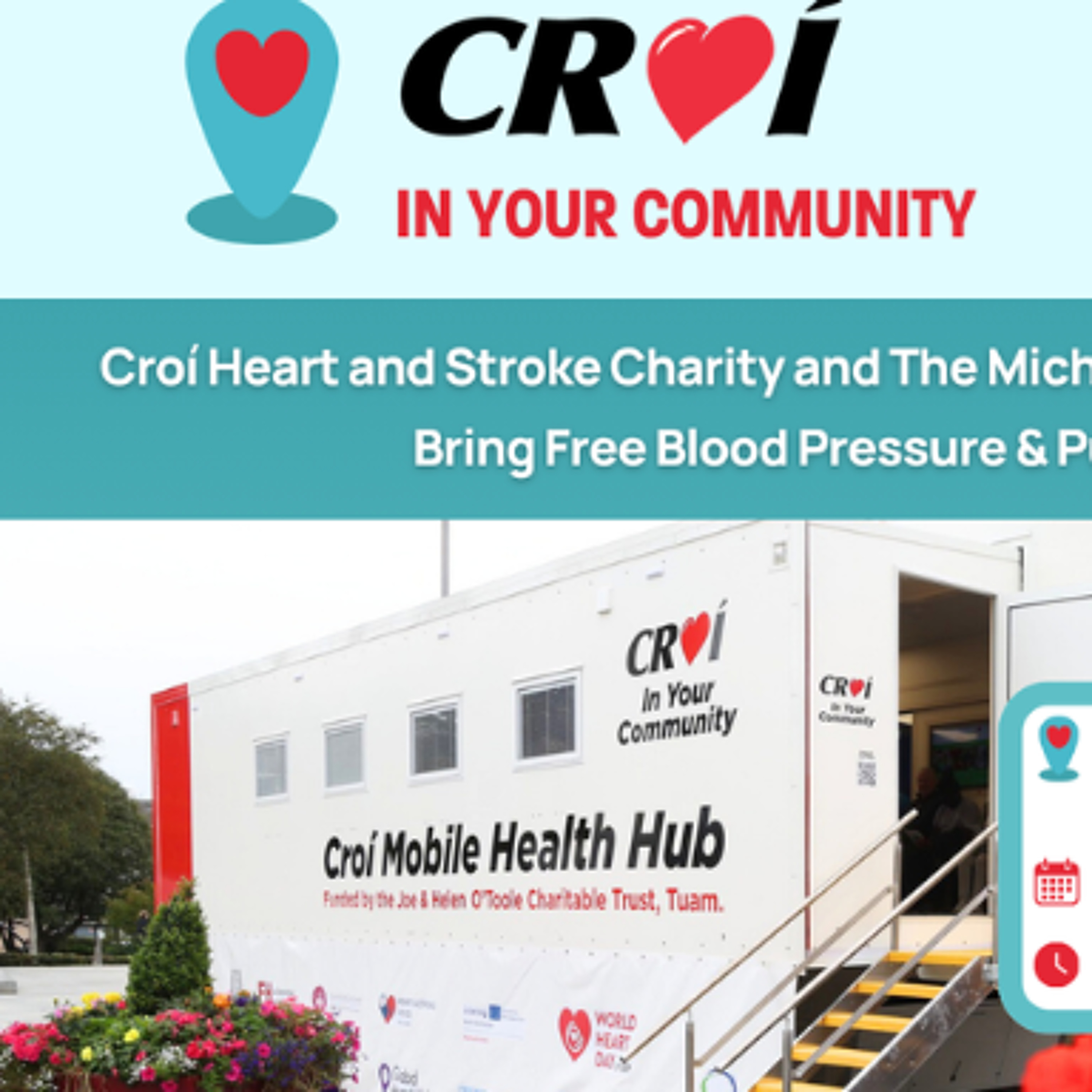 CROÍ Announce Partnership With Michael Guinee Charitable Foundation To Support Important Community Health Initiative