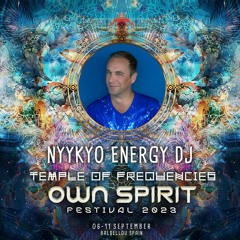 Own Spirit Festival 2023 - Temple Of Frequencies - Nykkyo Energy DJ (With Energies www.divine.tools)