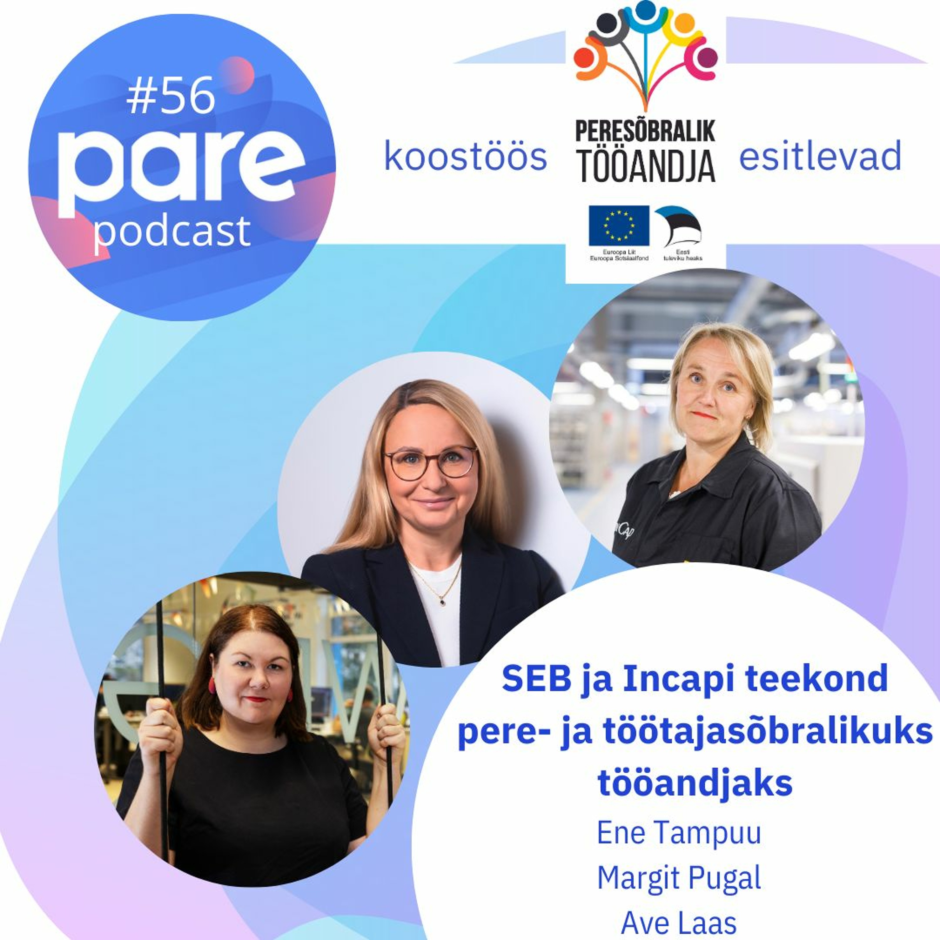 PARE Podcast #56 SEB ja Incapi teekond pere- ja töötajasõbralikuks tööandjaks
