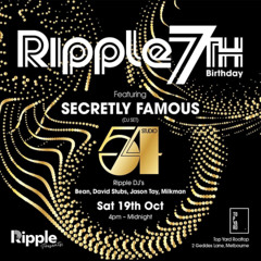 RIPPLE 7TH BIRTHDAY - STUDIO54 MIX