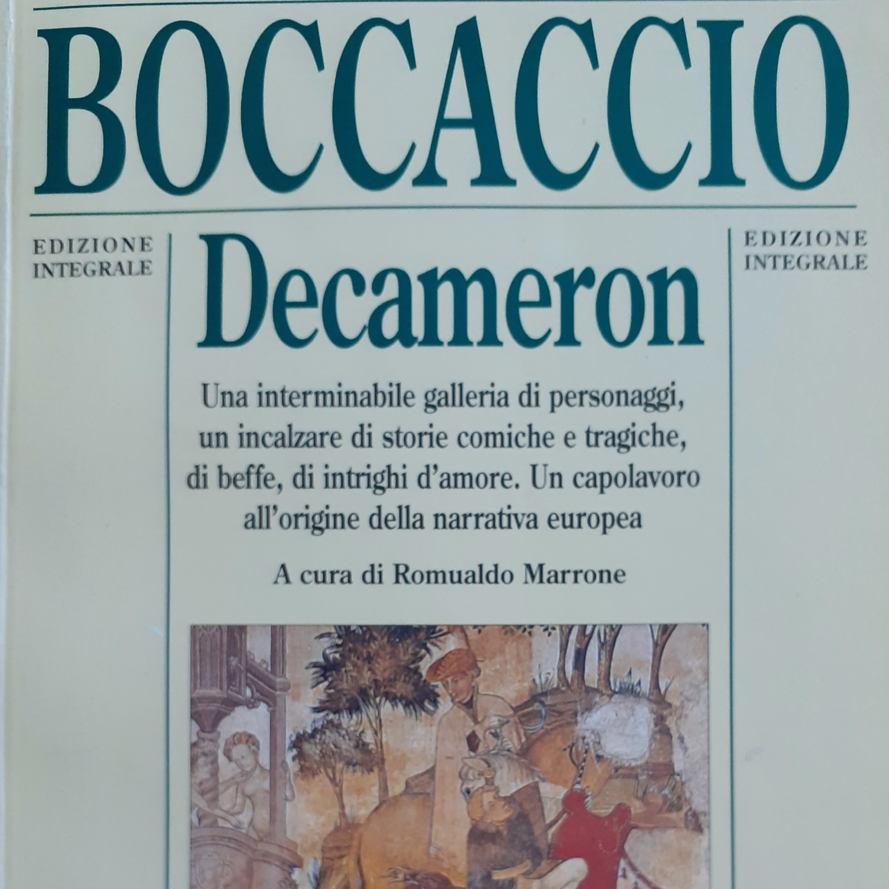Quattro Stagioni 20  - La novella di Frate Cipolla, di G. Boccaccio (25.6.2020)