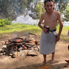 up in the huon yeah the boys