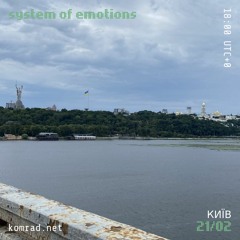 system of emotions 001 w/ 18uah