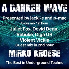 #318 A Darker Wave 20-03-2021 with guest mix 2nd hr by Mirko Kroese