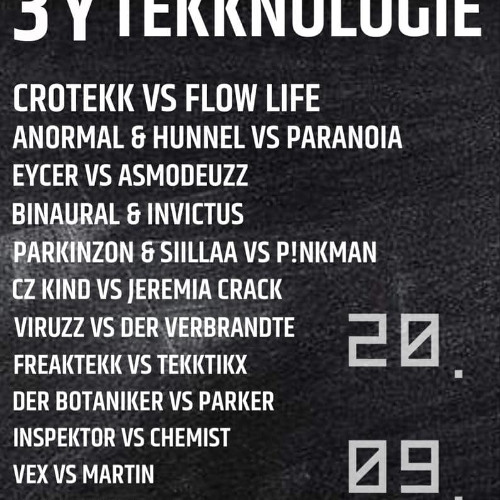 Martin Live vs. TonZerflükka 20.09.19 @ 3Y Tekknologie EFN Mbia Berlin