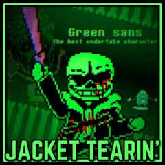 JACKET TEARIN' {Green Sans} | COLLAB