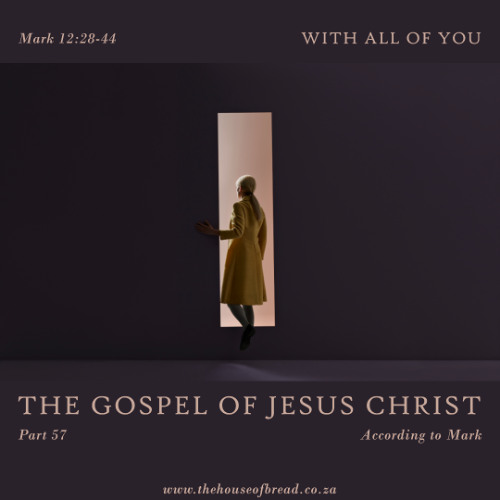 Voice Note for 20250129 - TheGospelofJesusChrist-Part57-Mark12-Withallofyou
