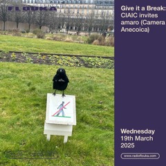 Give it a Break: CIAIC invites amaro (Camera Anecoica) - 19/03/2025