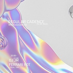 Regular Cadence w/ DJ JM & ferrari rot // RADIO 80000 // SEPTEMBER 29 2020
