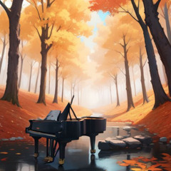 A piano in fall (no glockenspiel)