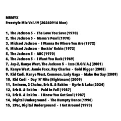 Freestyle Mix Vol.19 (20240916 Mon) (RIP Tito Jackson)