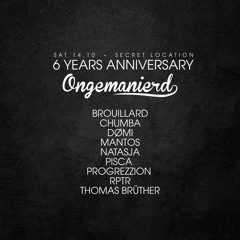6 years anniversary party@Secret location 14/10/'23