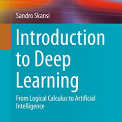 FREE PDF 📗 Introduction to Deep Learning: From Logical Calculus to Artificial Intell