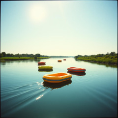 Floating Down the River