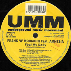 Frank O Moiraghi Ft. Amnesia - Feel My Body (Frank O Moiraghi Original Mix)