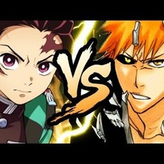 TANJIRO VS ICHIGO RAP BATTLE - RUSTAGE ft. Connor Quest!