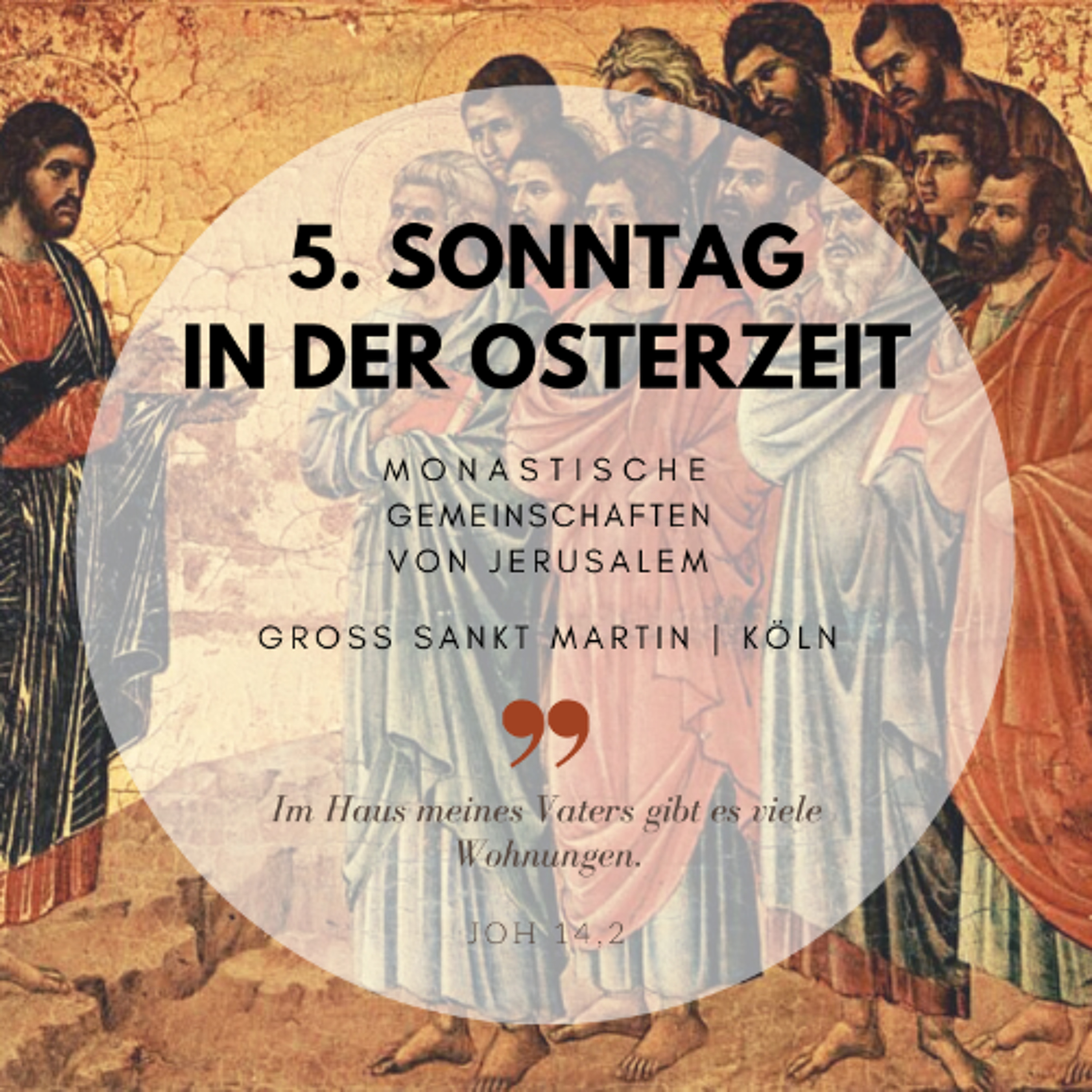 Wortgottesdienst u. Predigt (Pfr. Christian Ott) | 03.05.26 | 5. Sonntag der Osterzeit |Jerusalemgemeinschaften episode artwork