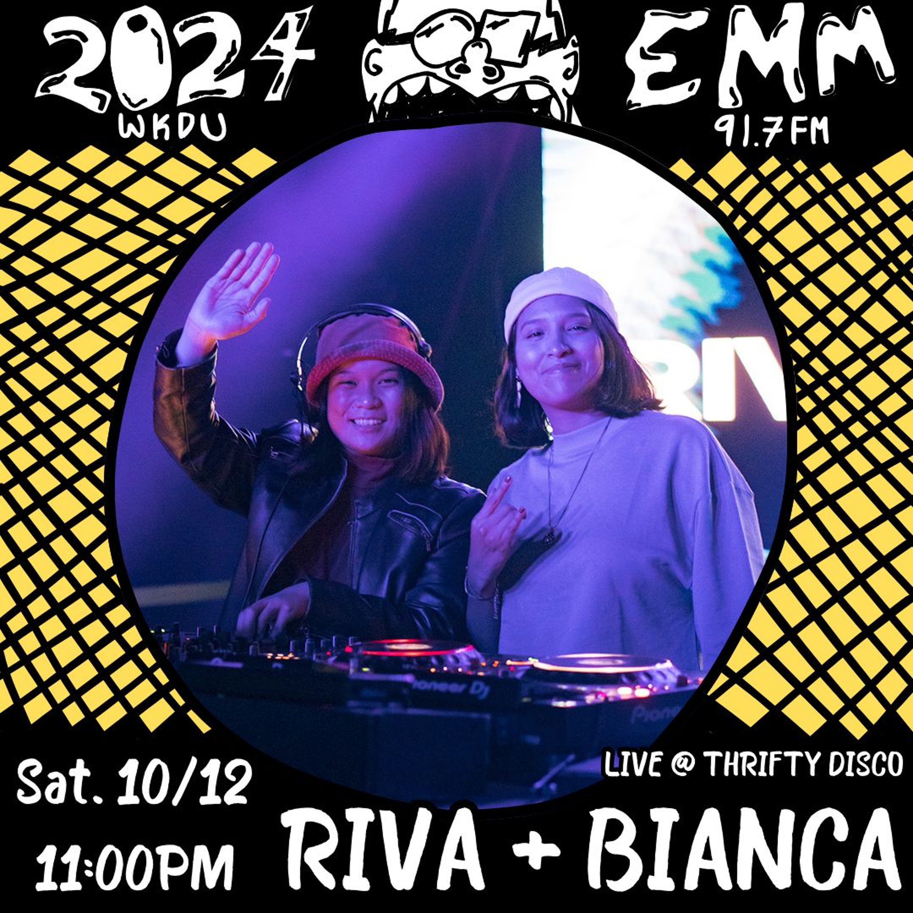 2024EMM Riva and Bianca Live @ The Thrifty Disco episode artwork